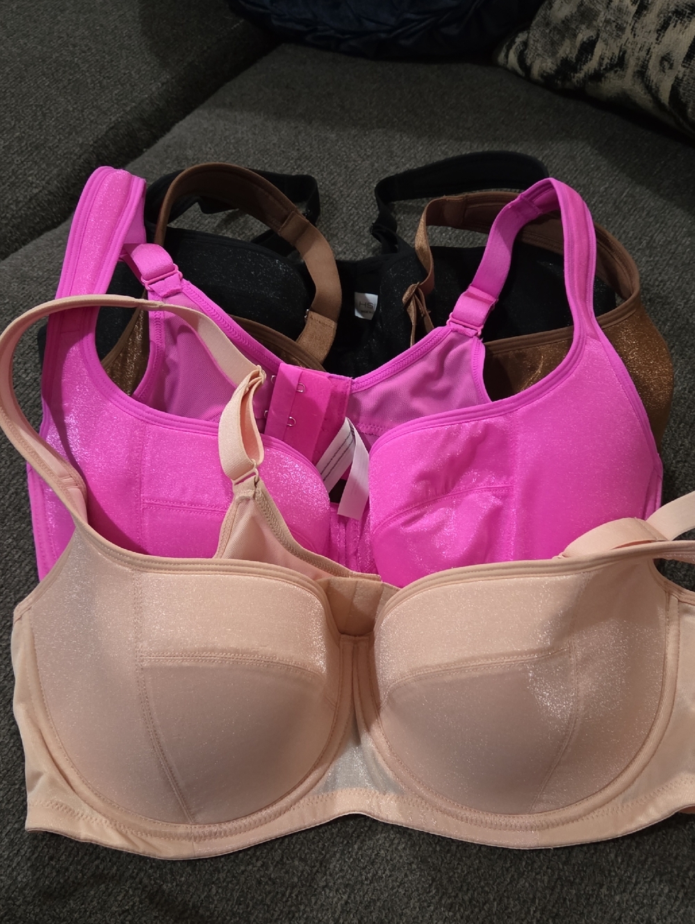 Women’s Shimmer Support Bra — 4- Pack